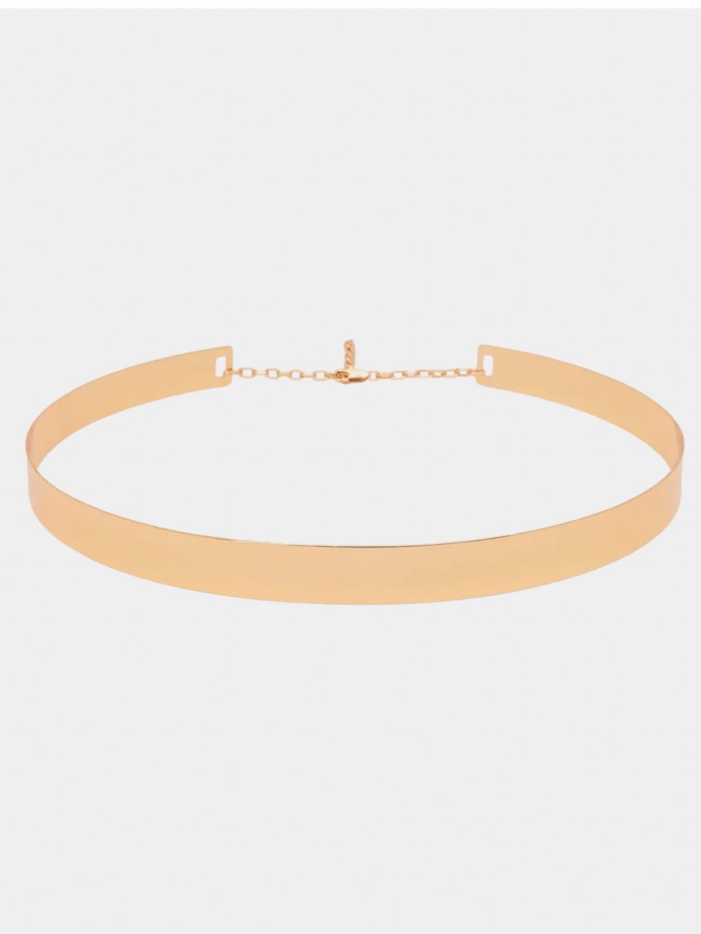 Gold Tone Minimal Metal belt